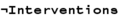 Interventions